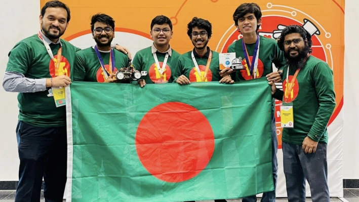 Bangladeshi team wins bronze at World Robot Olympiad 2022